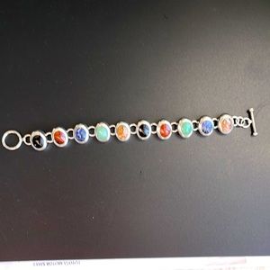 Silpada multi-stone bracelet EB428